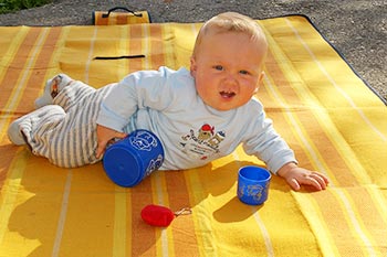 Urlaub mit Baby auf dem Bernhardenhof